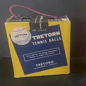 Vintage Tretorn Tennis Balls Tennis Gift