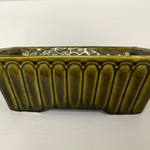 Vintage Green Ungemach UPCO USA #700 Planter