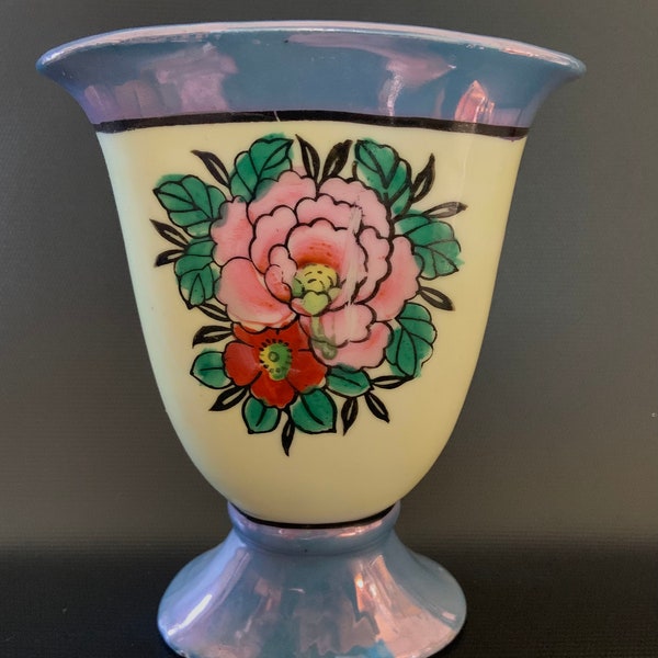 Vintage Japanese Lustreware Vase