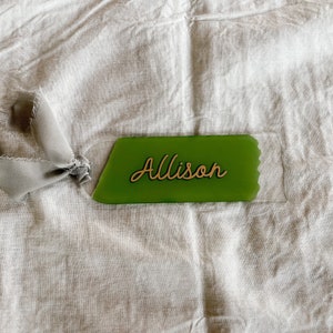 Personalized Acrylic Bookmark | Handmade Bookmark | Unique Bookmark