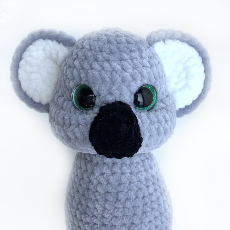 Koala amigurumi crochet pattern Plush toy easy pdf tutorial Etsy España