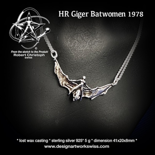 MR. Giger, Bat Woman 1978 No1 Silver