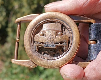 Belt Buckle Citroen Traction Avant 1934, Belt Buckles for Men and Women, Gift for Dad, Vintage Car Buckle, Classic Car Lover,