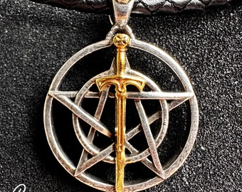 Pentagram Silver Knights Templar