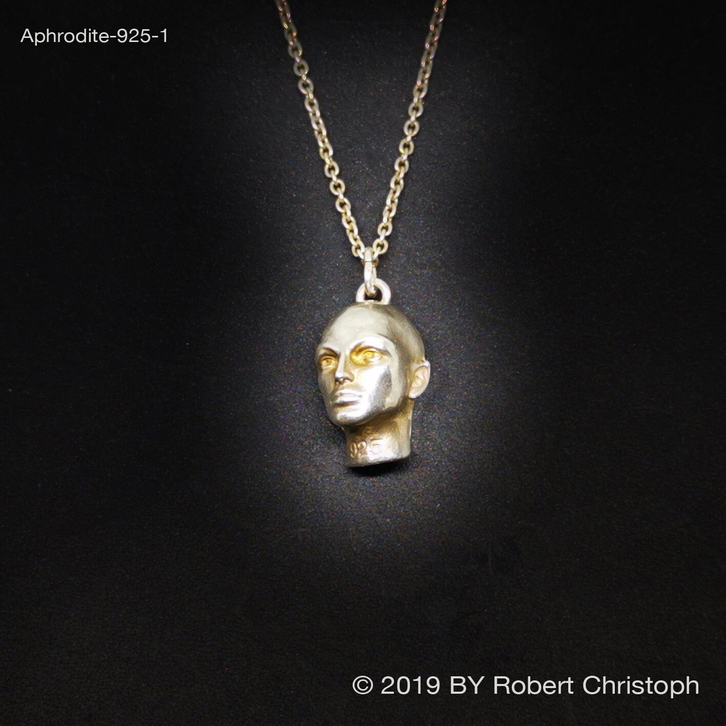Necklace Silver Aphrodite Goddess of 
