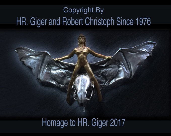 HR. Giger, Batwoman 3 Silver 925