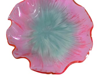 Resin bowl for fruit and/or sweets. 25 cm wide.