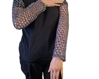 Crochet cardigan/ sleeves/ bolero. Hand made.