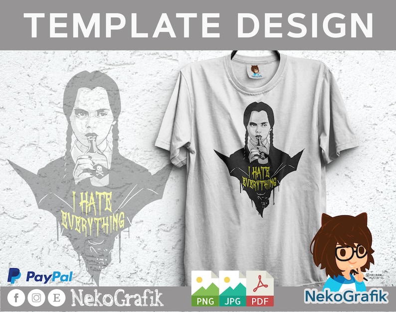 Template Design Wednesday T Shirt Digital Sublimation Etsy