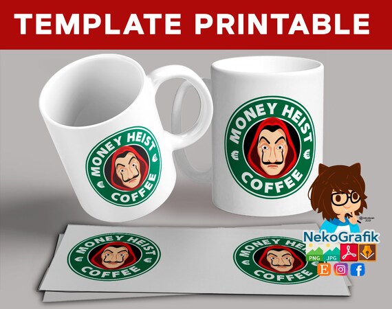 Template Coffee Design Mug Custom Design Starbucks Design Etsy