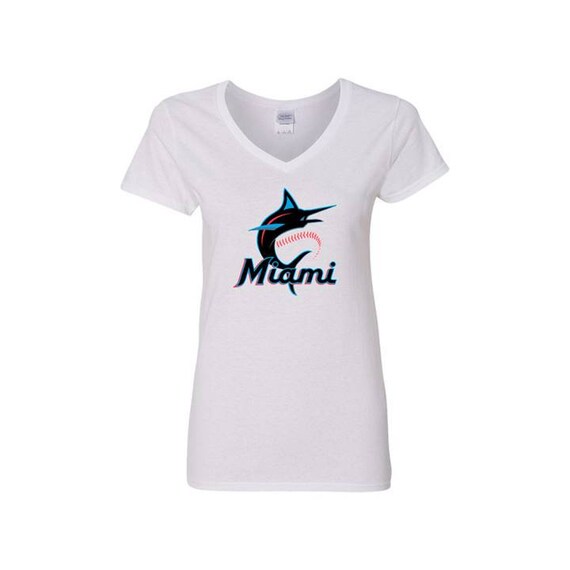 women's marlins shirts