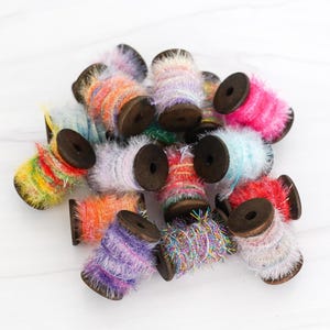 10 Yds. Multicolor Tiny Tinsel Sparkle Ribbon