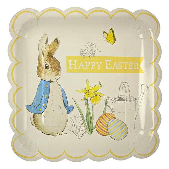 FREE P/&P Adorable Easter Peter Rabbit Party Items