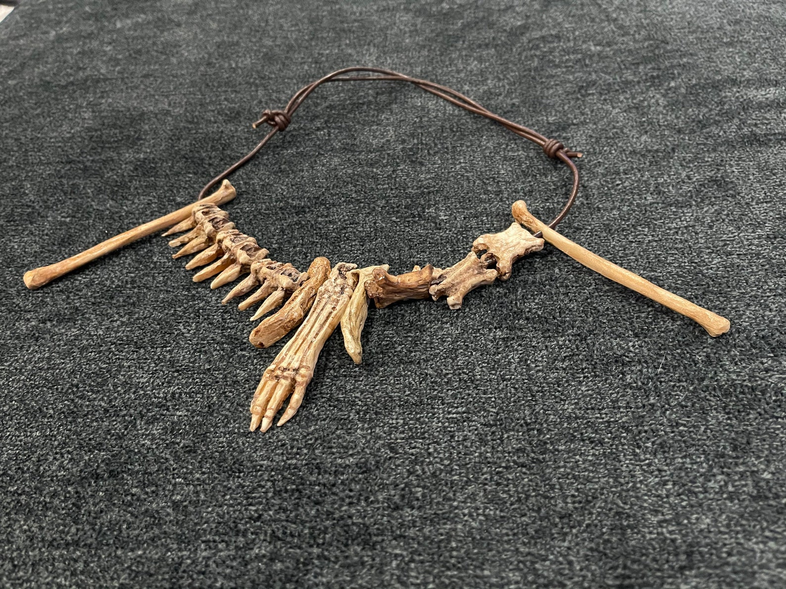 Predator Bone Trophy Necklace. Etsy UK