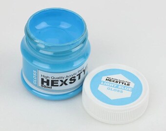 Hexstyle Gloss Light Blue 50ml