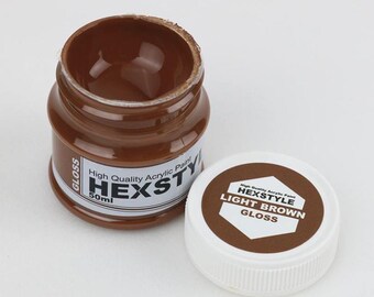 Hexstyle Gloss Light Brown 50ml