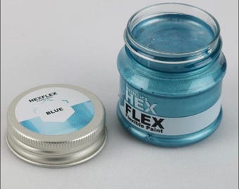 HexFlex Metallic Paints Blue 50ml