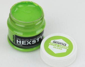 Hexstyle Gloss Apple Green 50ml