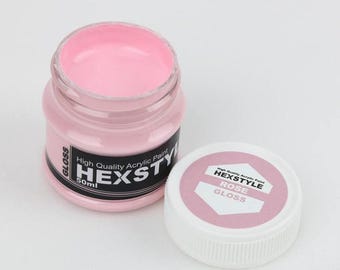 Hexstyle Gloss Rose 50ml