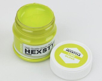 Hexstyle Gloss Lime 50ml