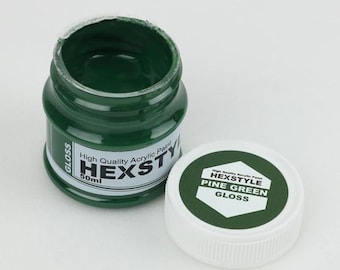 Hexstyle Gloss Pine Green 50ml