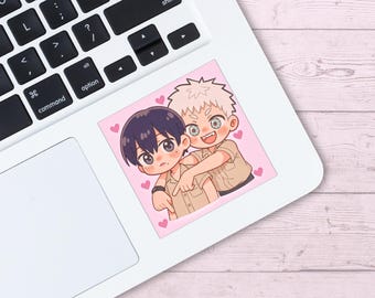 Hikaru und Yoshiki Sticker: The Summer Hikaru Starb BL Manga Fan Art