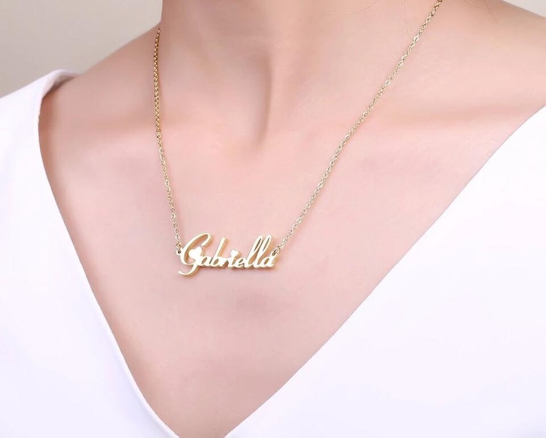 Gift for her\u2022 Custom symbol name necklace \u2022 name necklace\u2022 gift for wife \u2022rose gold name necklace \u2022 gift for mother \u2022 personalized jewellery