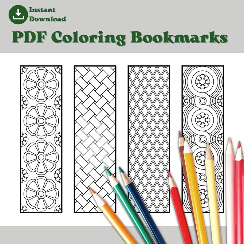 Printable Bookmarks PDF Coloring - Il 794xN.4006307724 R9c7