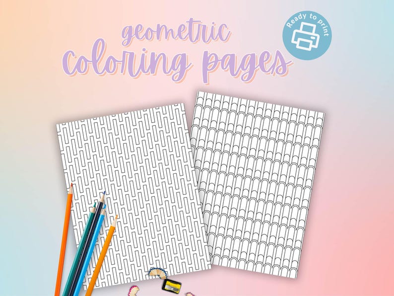 Mindfulness coloring page with intricate cozy abstract shapes and lines.