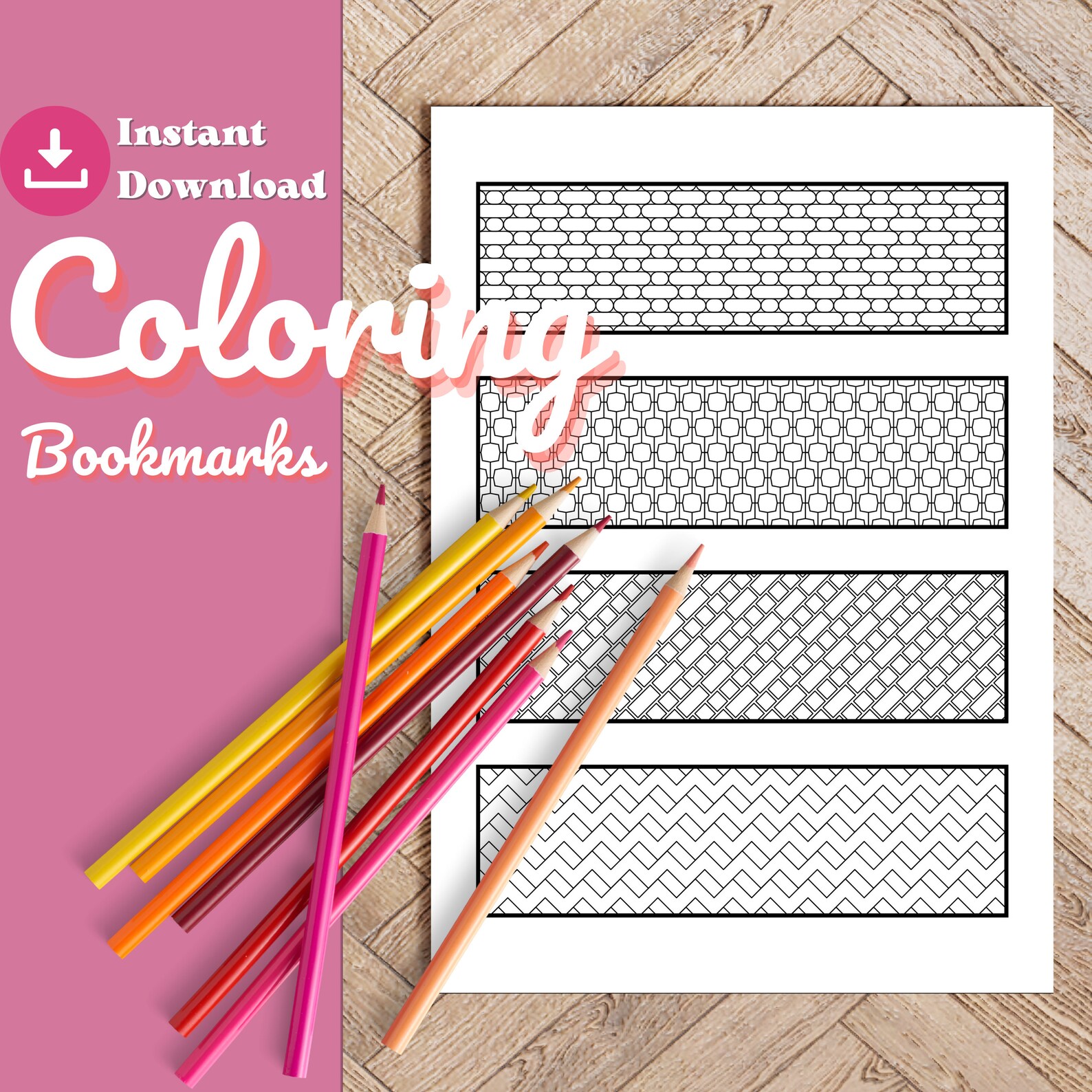 Printable Bookmarks Motivational PDF Coloring for Teens - Etsy