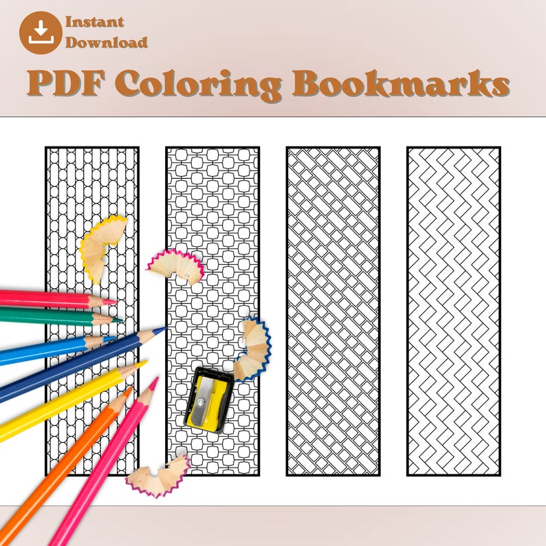 Printable Bookmarks Motivational PDF Coloring for Teens - Etsy