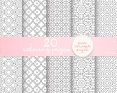 Trendy Pattern Coloring Pages | Creative Geometric Designs for Adults Vol 13