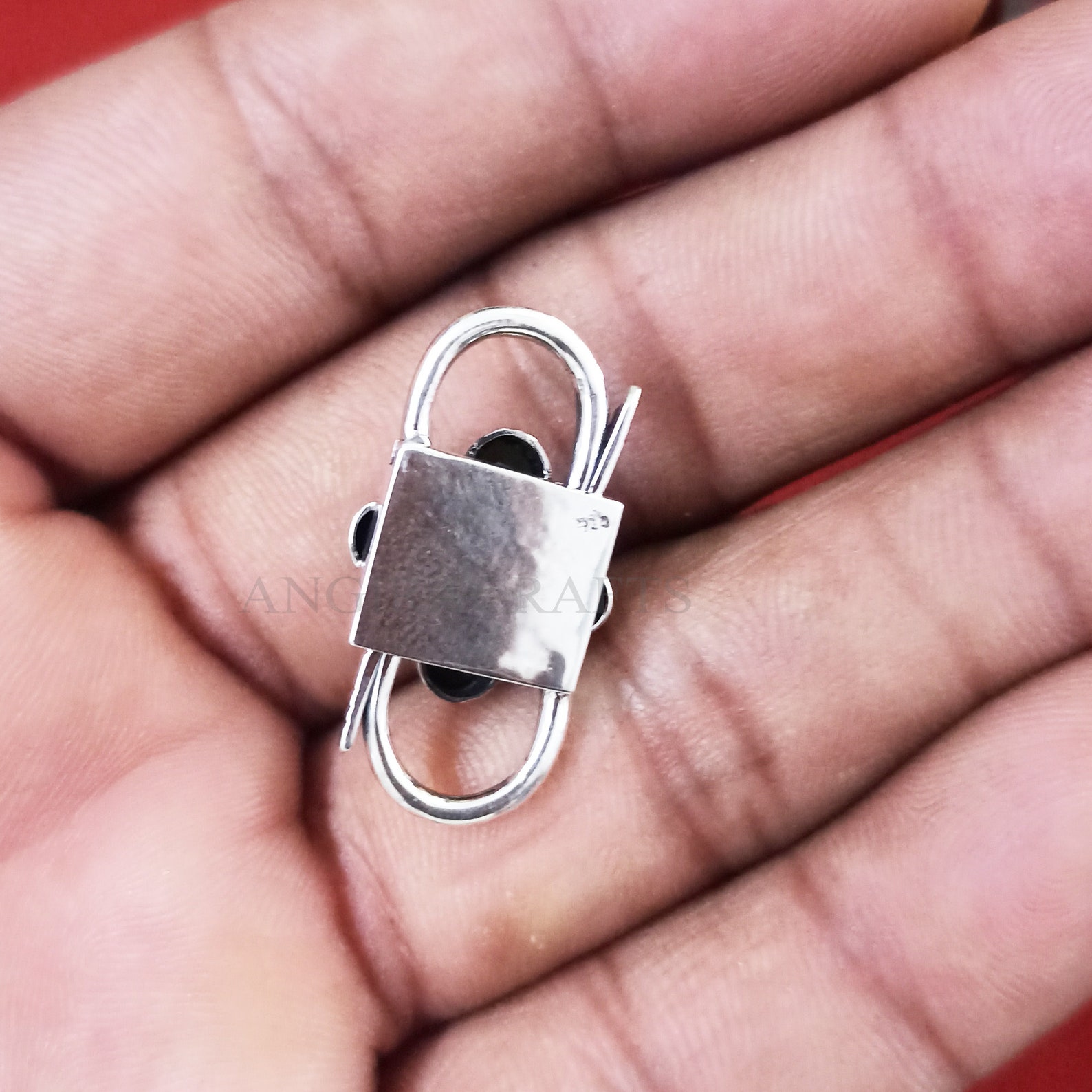 Gold Padlocks Silver Padlock Clasp Lock Ruby Padlock Etsy