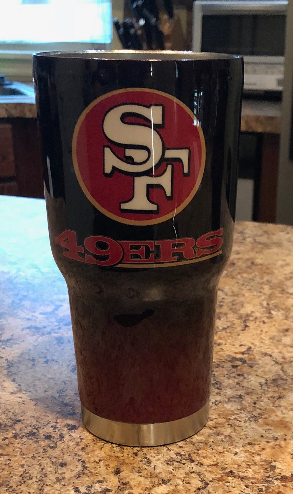NFL San Francisco 49ers 30oz Stainless Steel Tumbler
