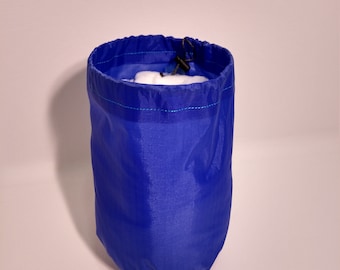 Blue cookpot round bottom nylon sack urethane coater