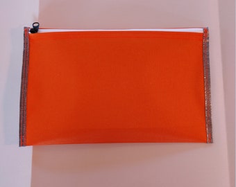 Zipper case orange