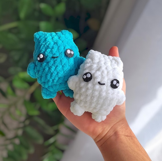Water and Air Sprite Crochet Plushie