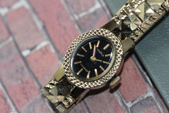 Ladies Black watch, Elegant Woman Watch, Chaika wr