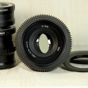 Helios-44M KMZ アナモルフィック レンズ BOKEH&FLARE - アダプターを選択してください!