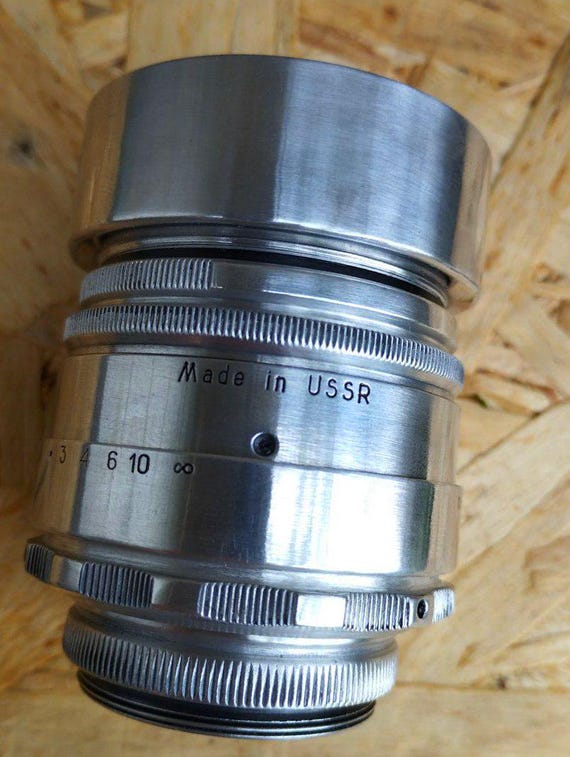 ヴィンテージ HELIOS 44-2 f2/58mm レンズ シルバー - M42マウントで