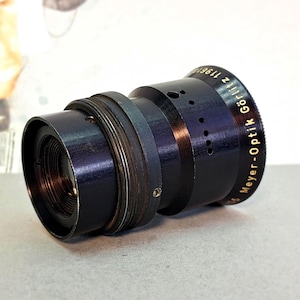 Vintage Lens Meyer-Optik Gerlitz HELIOPLAN 4.5/55mm Germany