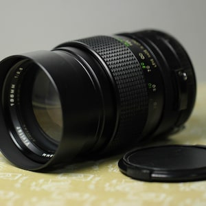Vintage Vivitar 135mm f/2.5 MC Telephoto Lens from Japan - Capture Timeless Beauty