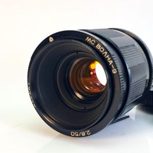 Vintage Macro Lens MC Volna-9 f/2.8 50mm M42 Mount