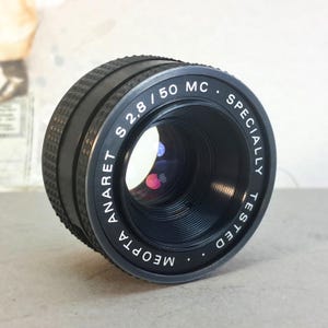 MEOPTA Anaret S 50mm f/2.8 Enlarger Lens, M39 Screw Mount - Mint Condition