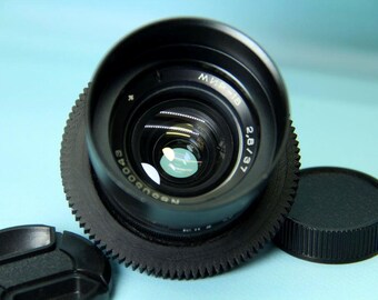 Mir-1B Vintage Camera Lens Wide Angle with Adapter of your choice