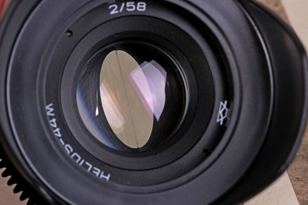 Helios-44-2 58mm F2 Cine Mod w/Neutral Anamorphic Bokeh