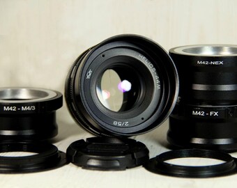 Helios 44m Objektiv HELIOS-44m 58mm F2.0 Objektiv (M42) – Professionell Gewartet, Legendäres USSR-Objektiv Für Portraits Hercules K 125 Military