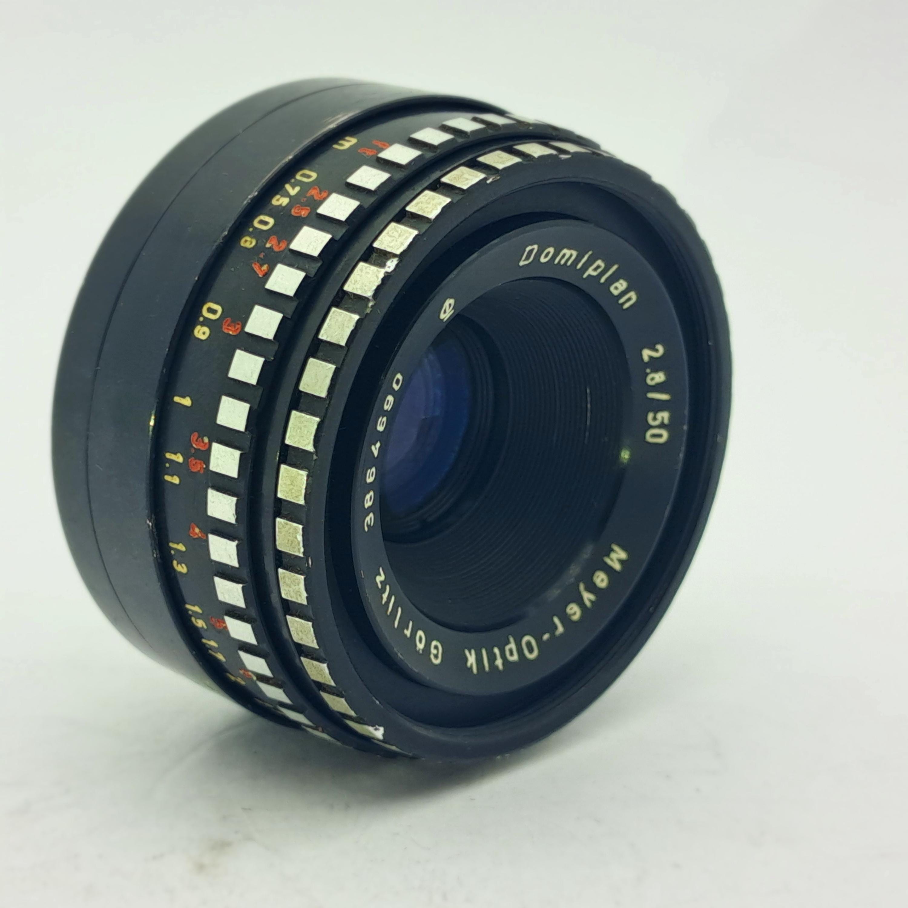 Meyer-optik Görlitz Domiplan 50mm F/2.8 M42 Lens • East German