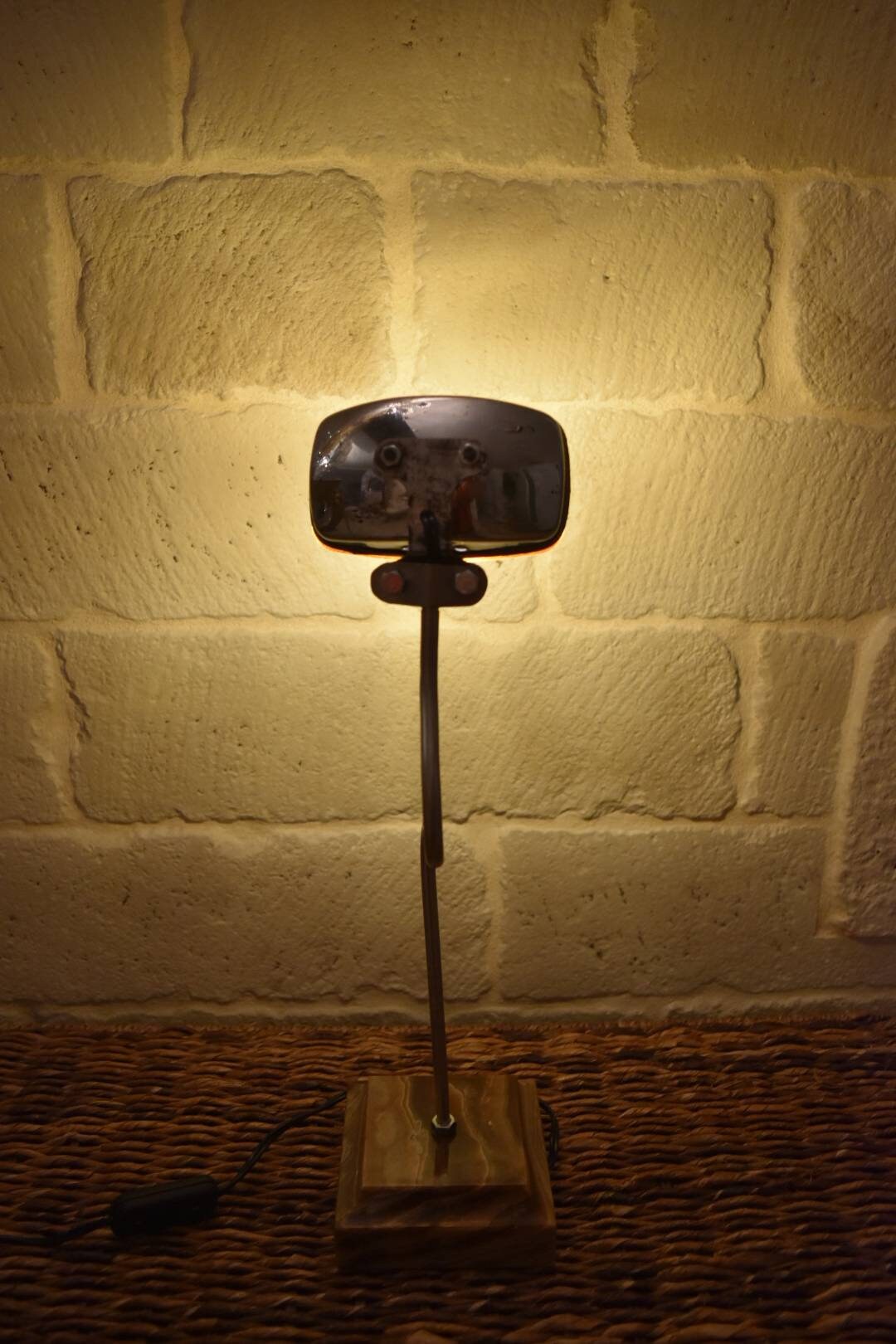 Lampe de bureau ancien phare de moto - Canada