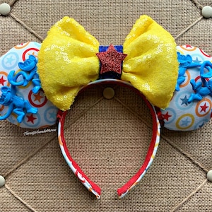 Mouse Ears Headband Toy Headband Monkey Headband Mouse Ears Ready to Ship